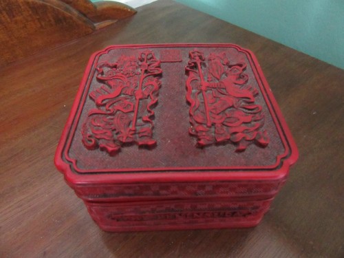 Small resin cinnabar style - cinnabar,