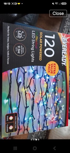 New eveready 120 multicolour - eveready,