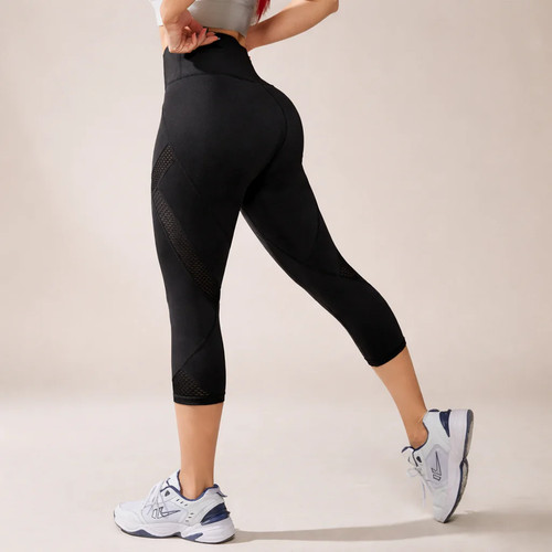 Womens mesh capri - womens,