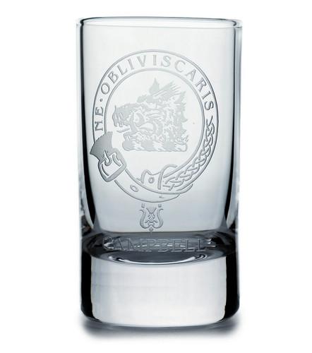 Glencairn clan crest - crest, crystal