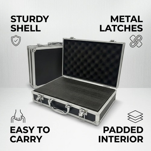 Large aluminium flight hard - large,