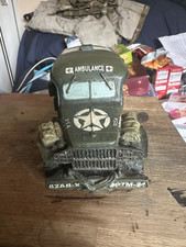 king country Dodge Ambulance WC-54 Damage Front Light And Back Bumper