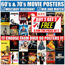 60s 70s Classic Film Posters
