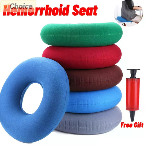 Donut pillow seat - donut, cushion