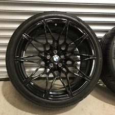 GENUINE BMW G80 G82, M3 M4, 826M Alloy Wheels, SET OF 4. Pirelli tyres. SUPERB!
