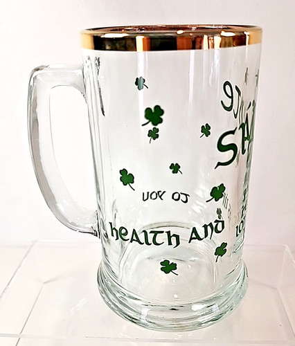 Patrick day beer glass - beer,