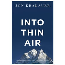 Into Thin Air by Jon Krakauer  Mountaineering History & Biography Paperback NEW