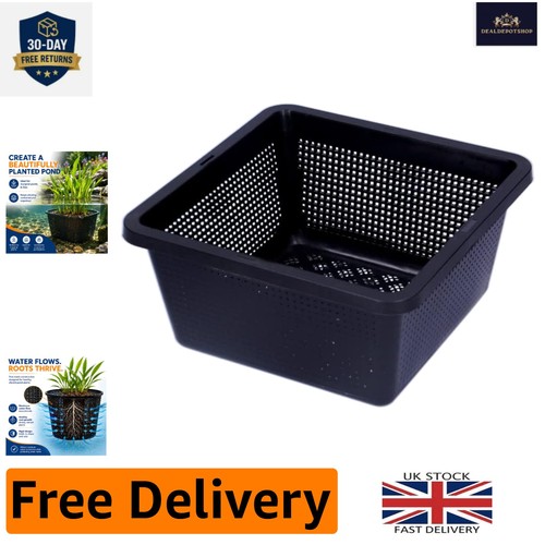 Medium square pond - medium, planter