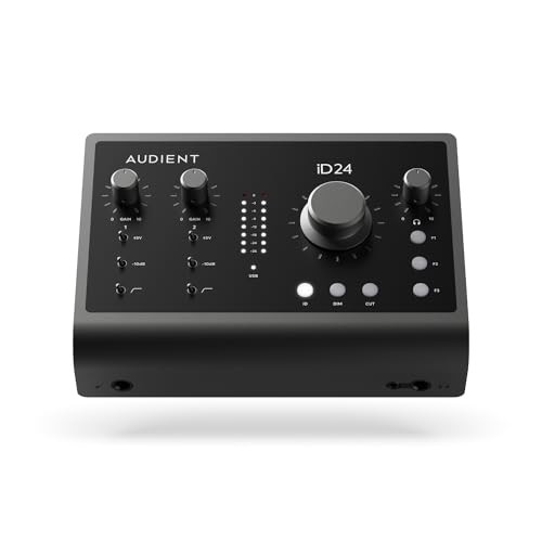 Audient id24 out usb - audient, 10-in/14-out