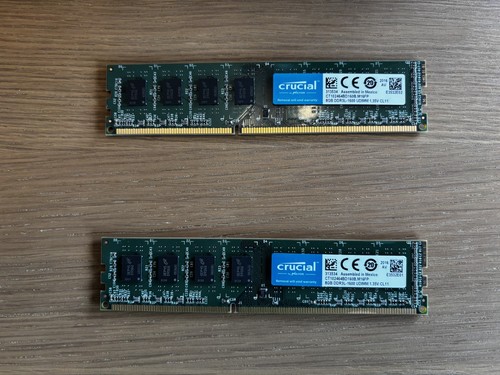 Crucial 16gb ram - (2x,