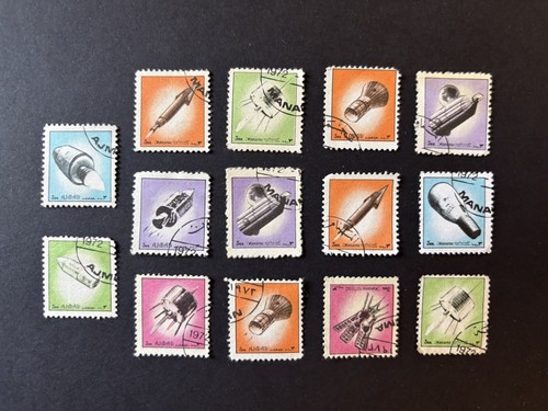 Ajman and manama - and, stamps