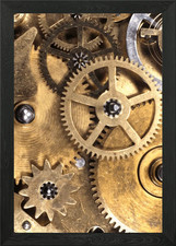 Brass internals framed - brass,