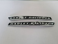 Harley-Davidson Touring Fuel Tank Medallion Set 14100835 & 14100836 OEM Genuine