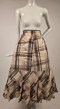 VICTORIAN 1890’S BROWN PLAID