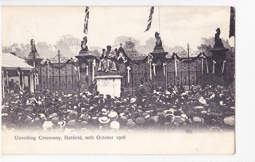 Hatfield unveiling ceremony - hatfield,