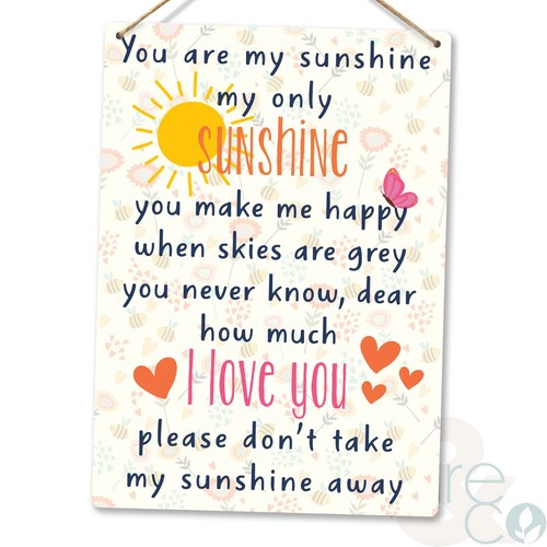 You are sunshine metal - my,