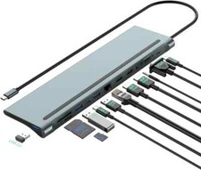 PWAYTEK USB C Docking Station