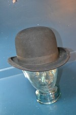 Vtg A.J. White Jermyn St James's Bowler hat size small peaky Blinders revival
