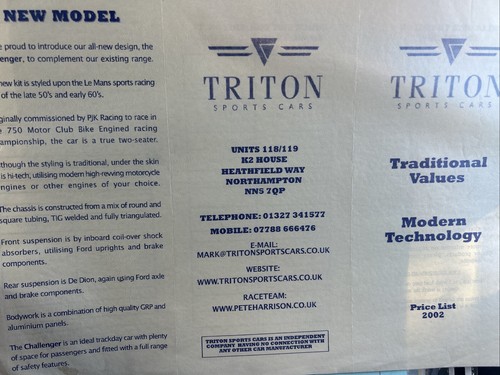 Triton sports kit car - triton,