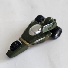 Micro Hot Wheels Space Military Trike Tank Green Machines