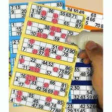 600 Bingo Game Single Ticket