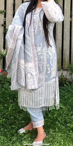 Original baroque organza suit - original,