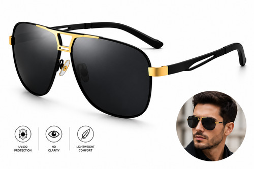 Men polarized sunglasses uv400 - sunglasses,