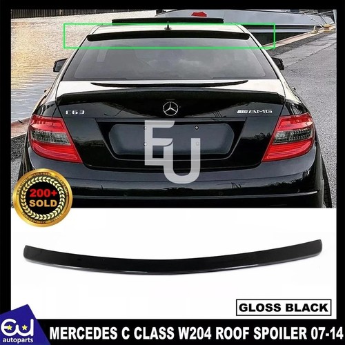 Rear roof spoiler - rear, amg