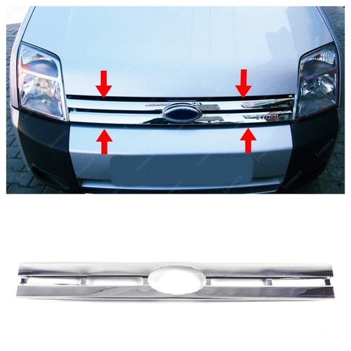Chrome front grill trim cover - front,