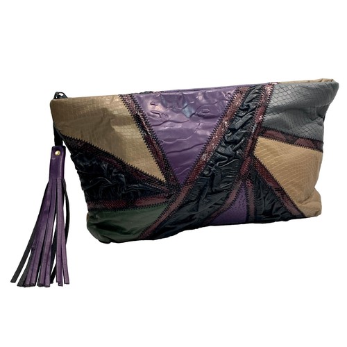 80s patchwork leather - patchwork,