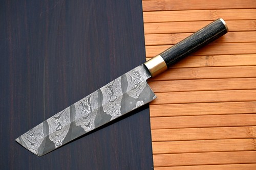 Custom made forged - made, damascus