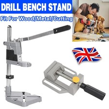 Adjustable Hand Drill Press Bench Stand Workbench Pillar Clamp Drilling Collet~