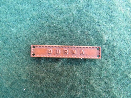 Original burma medal - ww, 2