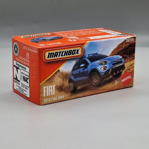 Matchbox fiat 500x 64 - 500x, 1:64
