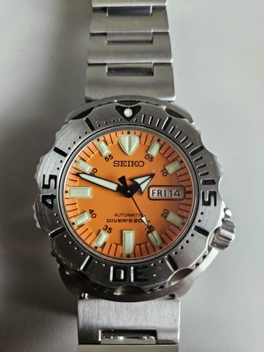 Seiko orange monster - monster,
