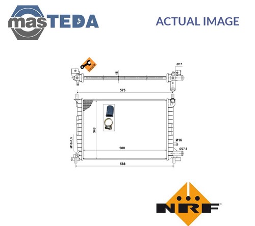 50130 engine cooling - cooling, radiator