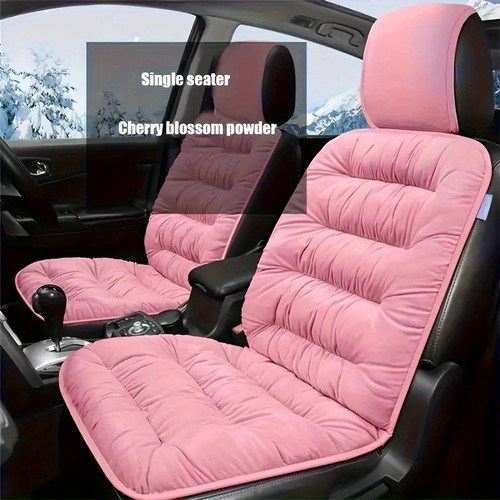 Luxury plush car seat - car,