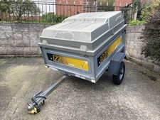 Erde 122 trailer with hard