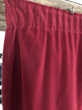 Faux Velvet Single Curtain