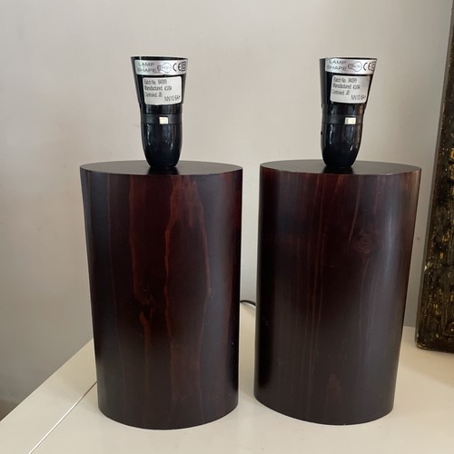 Pair wooden table - pair,
