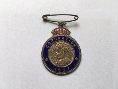 Large 1937 coronation enamel - 1937,