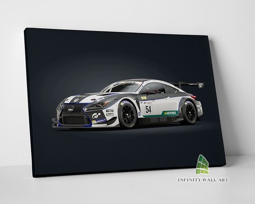 Racing car canvas - art, wall