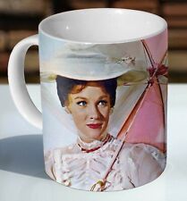 Mary Poppins Julie Andrews Umbrella Ceramic Coffee Mug - Cup