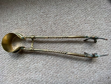 old  Brass and wood  Coal