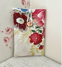 Vintage Cath Kidston Padded Mobile Phone Case ~ Soft Quilted iPhone Cover 