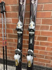 Head Fine Thang Skis 142nLilac + Head Binding + Leki 110 Stream Sticks Full Set