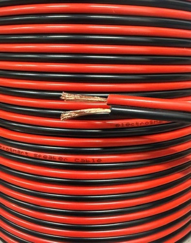 18awg red black - 18awg, multi-strand