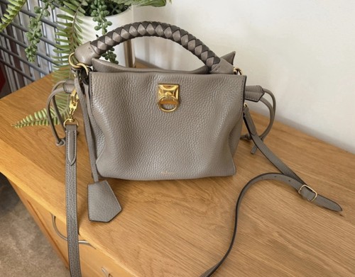 Mulberry iris solid - grey, small
