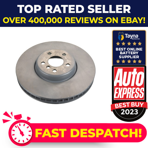 Brake disc single vented front - vented,