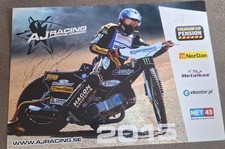 Speedway Autographed Card Andreas Jonsson